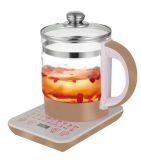CE Beautiful Temperature Adjustable Electric Glass Kettle with LCD