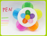Flower Highlighter 5 Colors, Gift Pen