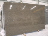 China Polished Tropical Brown Granite Slab for Countertops and Wall Cladding