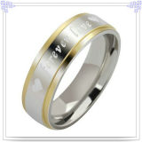 Fashion Accessories Stainless Steel Finger Ring (HR1092GS)