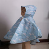 Kid's Lovely Breathable Poncho with Printing