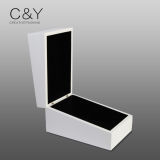 High Gloss Lacquer White Wooden Packaging Box