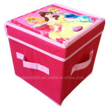 Foldable Non Woven Nice Storage Case with Handles and Printing