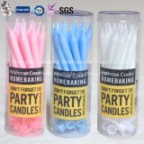 Hot Sale Delicate Pillar Birthday Candles with Holders