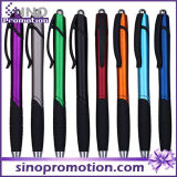 Business Silver Color Advertising Pen Plastic Click Ball Pen