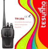 Tesunho TH-760 CE Approved Compact Voice Scrambler Handheld Professional Lightweight Best UHF Two Way Radio