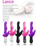 Silicone Woman Using Dildo Vibrator Sex Products