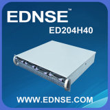 2014 New Design Ednse 2u ED204h40 Hotswap Server Chassis Support Mini-Itx Motherboard