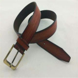 Fashion Men Pin Buckle Leather Embossed Belt (HJ0300)
