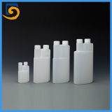 100ml HDPE Double Neck Plastic Liquid Bottle for Industry Packing/Machine Oil Pot/Pesticide Bottle