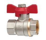 Full Flow Aperture Threaded Brass Female Ball Valves Copper Te-05