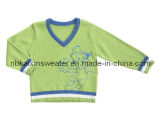 Infant Boy's V-Neck Pullover Sweater (KX-B57)