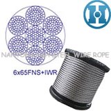 Point Line Contacted Steel Wire Rope (6X65FNS+IWR)