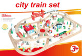 2014 City Train Set (130PCS) , Wooden Train Toys