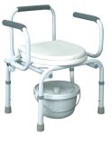 Commode Wheelchair and Commode Chair (SC-CC05(S))