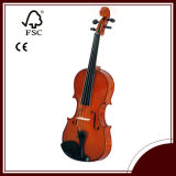 Solid Wood Violin for Beginner Use (LCV012W)
