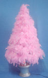 Pink Feather Optical Fibre Tree (B0904503Y225)