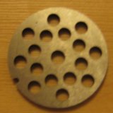 Standard Stainless Steel Mincer Cutting Plate