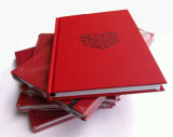 Red Colour Leather Hard Cover Notebook (YY--N0254)
