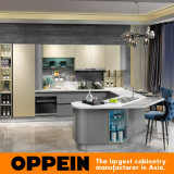 2015 Oppein High Quality Lacquer Kitchen Cabinet (OP15-036)