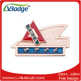 Professional Manufacturer Cheap Custom Metal Badges Football Metal Lapel Pin Badge