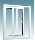 Latest Design UPVC/PVC Sliding Window