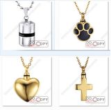 Cremation Jewelry Pendant Keepsake Memorial Urn Necklace for Funeral