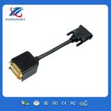 DVI Splitter to 2 DVI Female Male Cable /Computer Cable