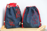 100 Silk Drawstring Bags OEM Welcome