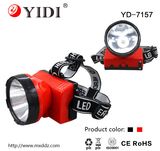 Yd-7157 Rechargeable Emergency Headlight Torch Headlamp 1 LED