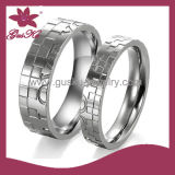 Fashion Accessories Stainless Steel Couple Ring (2015 Gus-Str-006)