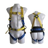 Protective Security Professional Industrial Full-Body Polyester Adjustable Harness Safety Belt