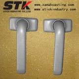 Zinc Door Handle with Silver Painting (STKH-002, SGS, ISO)