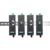 Profibus-DP Multi-Drop Bus Fiber Optic Repeater (DIN Rail)