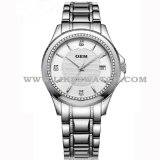 Fashion Tungsten Steel Quartz Movement Wrist Watch (68053S-WS)