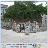 China Granite Stone Outdoor Garden Sculpture with Different Kinds