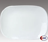 Opal Glassware Rectangular Plate 14''