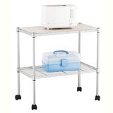 2 Shelf Kitchen Cart (MLY-S12004)