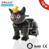 Cartoon Image Plush Electric Toy Car with MP3 Music