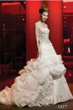 Wedding Dress With Long Train (3437)