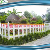 White Picket Fence Used PVC Plastic Material