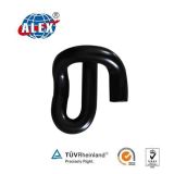 Black Painted Elastic Rail Clip for E Type System
