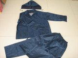 190t Polyester/PVC Rainsuit for Motorcycle