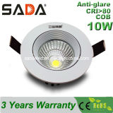 Distribution 2014 China New 10W Dimmable LED COB Down Light