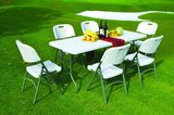 Garden Furniture 5ft Plastic Folding Dinner Table