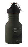 Stainless Steel Water Bottle with Wide Mouth SGS Certificated (QL-SB012)