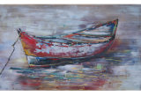 Abstract Boat Oil Painting (LH-700514)