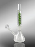 16 Inches Double Glass Smoking Ash Catcher Hookah