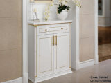 Oppein Euro Style White Lacquer Shoes Cabinet (XG11104A960)