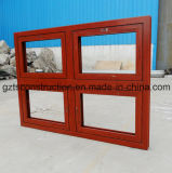 Wooden Color Thermal Break 60series Aluminum Casement Window